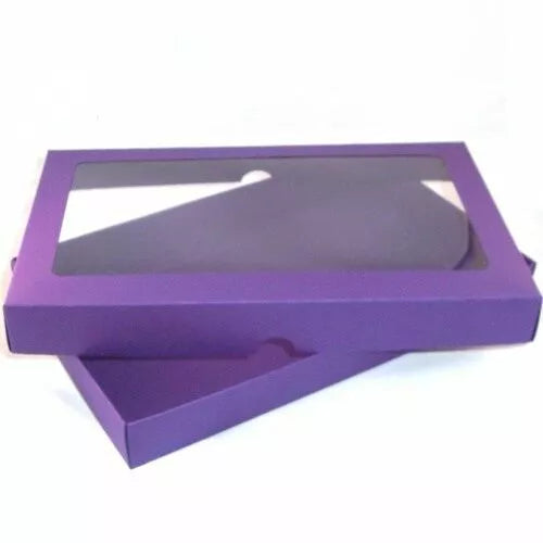Luxury 6" x 10" Coloured Wedding Invite / Greeting Card Boxes (APERTURE LID)