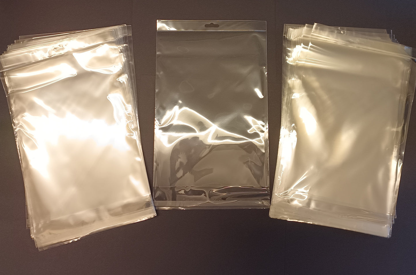 A4/C4 Euro Slot Header Bags - Self Seal - Retail Display Bags