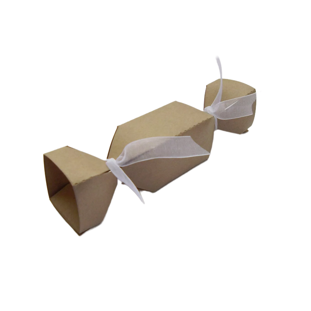 Rustic Eco Friendly Brown Kraft Gift Favour Boxes For Weddings - Parties