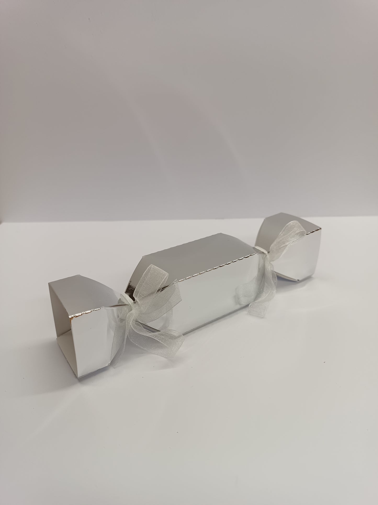 Luxury Mirror Silver Gift Favour Boxes For Weddings - Parties