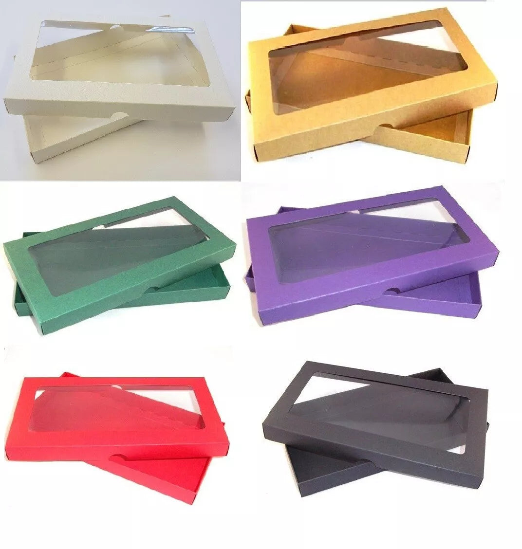 Luxury DL Coloured Wedding Invite / Greeting Card Boxes (APERTURE LID)