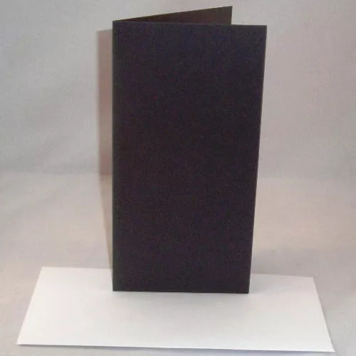DL Coloured Greeting Card Blanks & Envelopes (STRAIGHT EDGE)