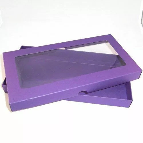 Luxury DL Coloured Wedding Invite / Greeting Card Boxes (APERTURE LID)