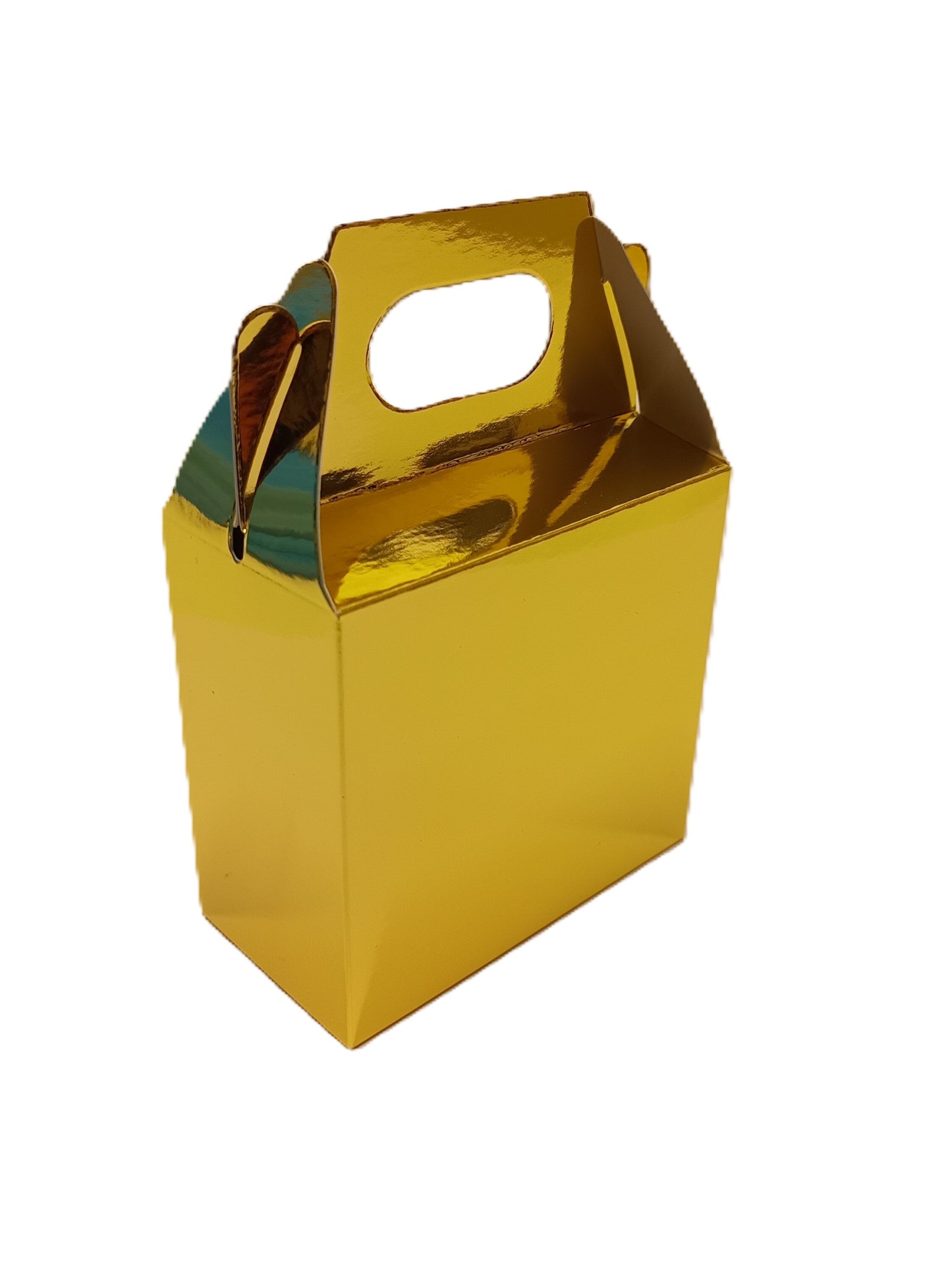 Luxury Mirror Gold Gift Favour Boxes For Weddings - Parties