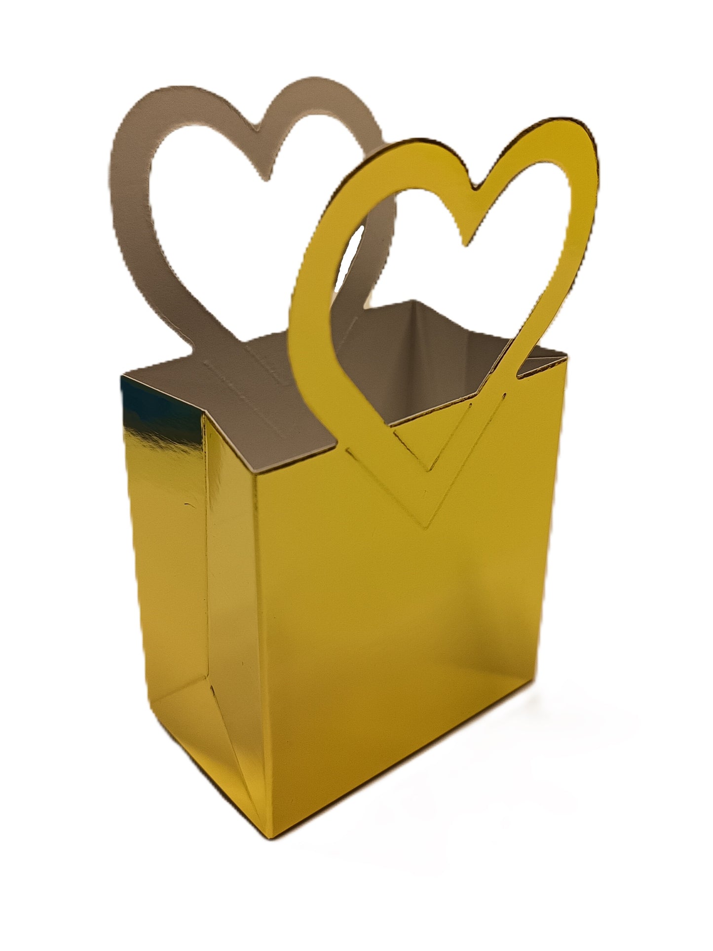 Luxury Mirror Gold Gift Favour Boxes For Weddings - Parties
