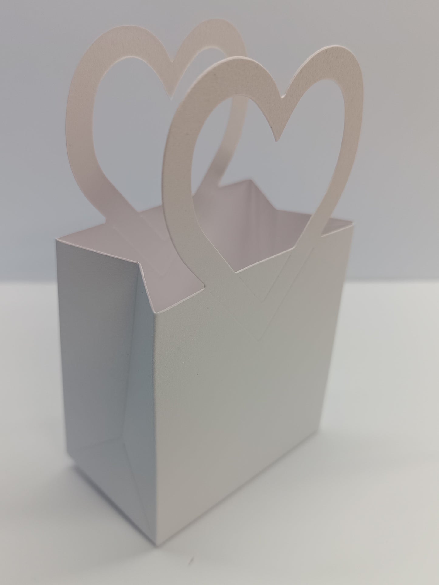 Luxury Pearlescent White Gift Favour Boxes For Weddings - Parties