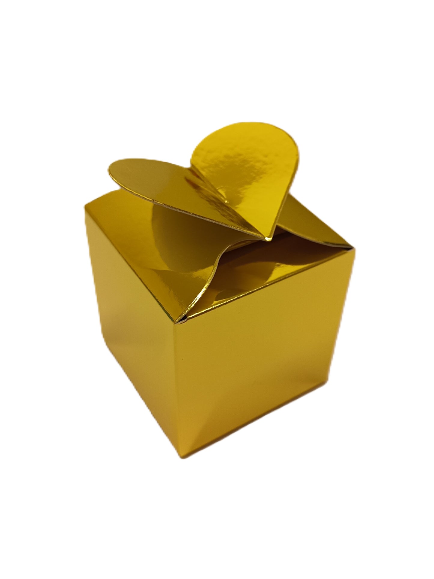Luxury Mirror Gold Gift Favour Boxes For Weddings - Parties