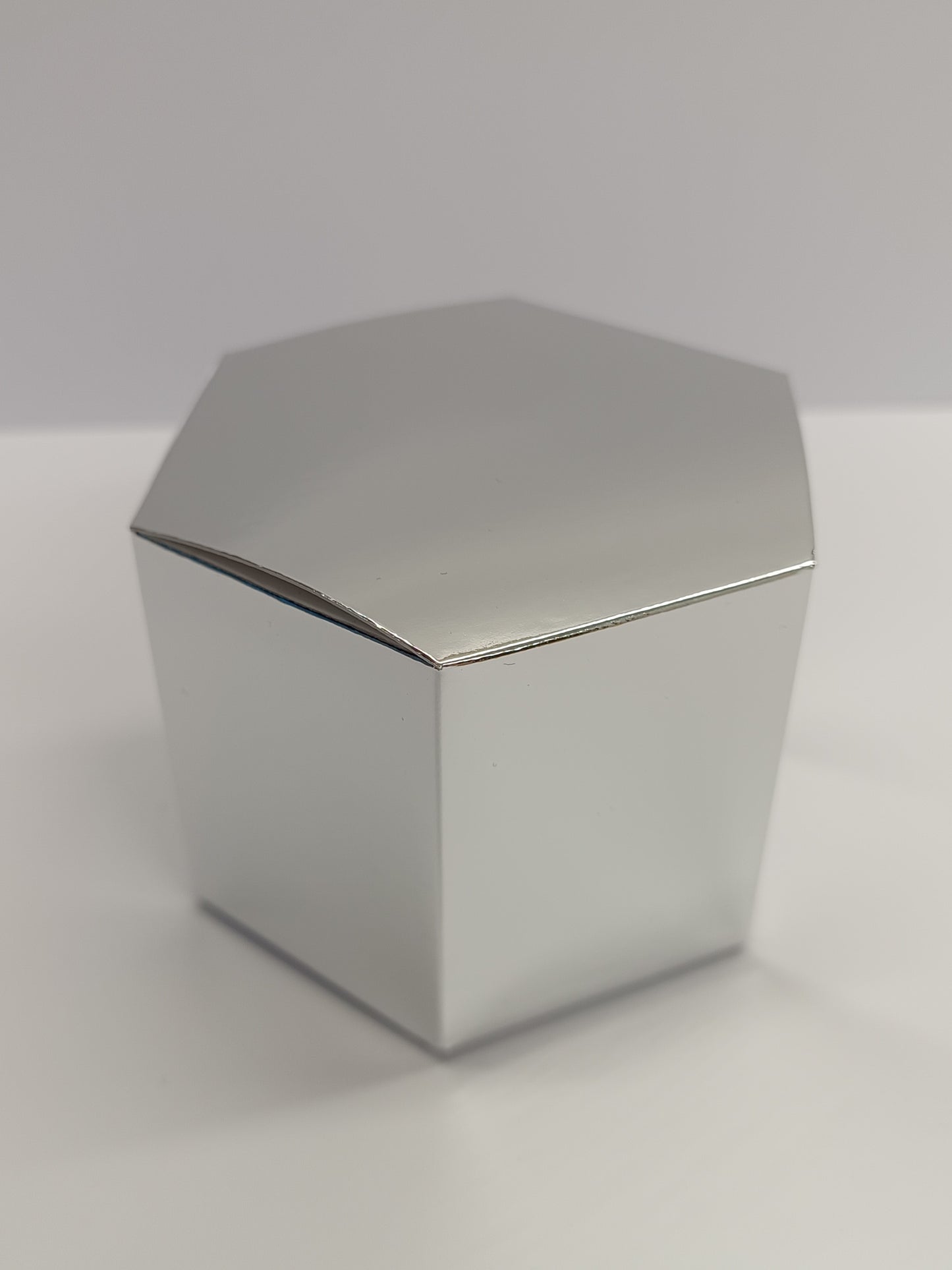 Luxury Mirror Silver Gift Favour Boxes For Weddings - Parties