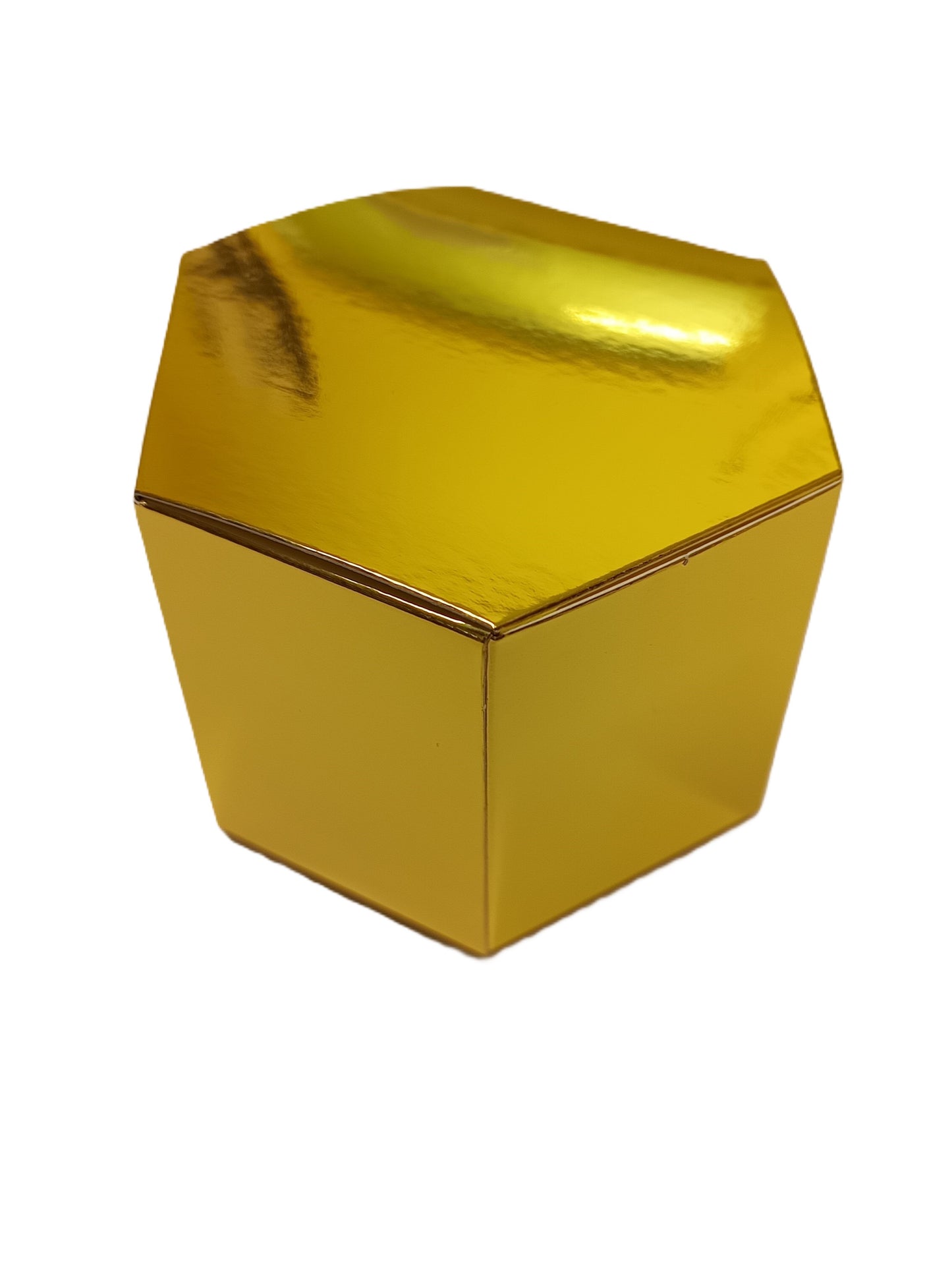 Luxury Mirror Gold Gift Favour Boxes For Weddings - Parties