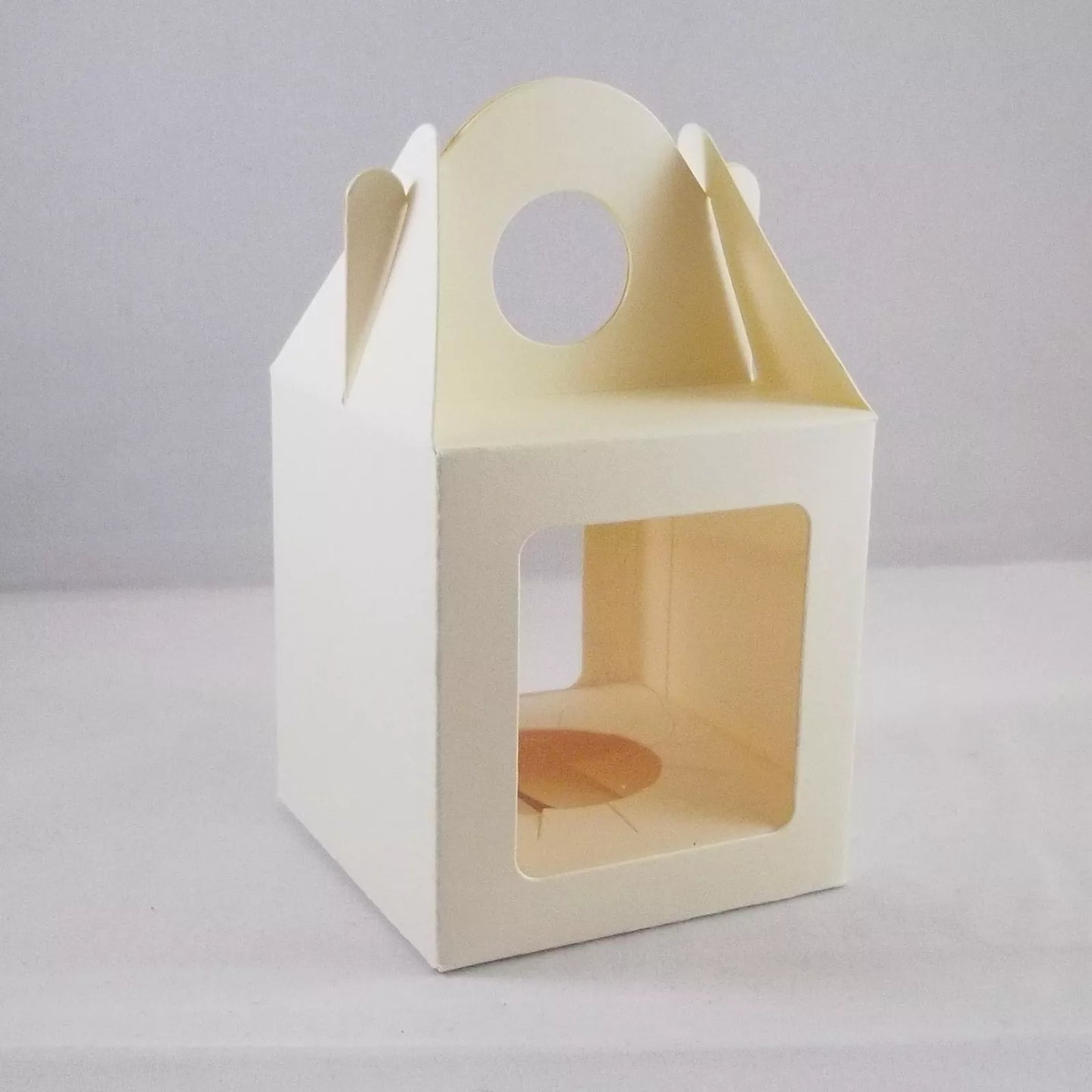 Ivory Cupcake Muffin Presentation Box