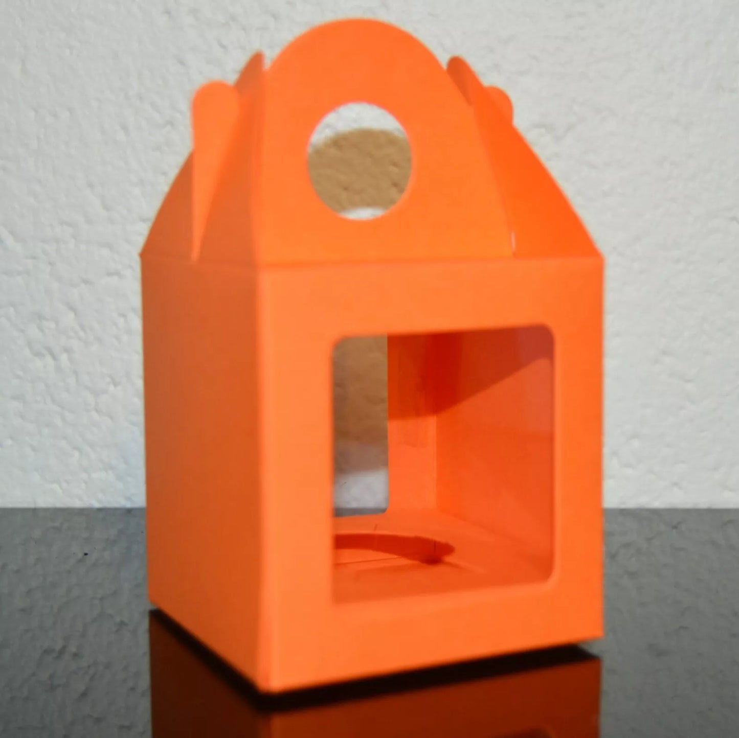 Orange Cupcake Muffin Presentation Box