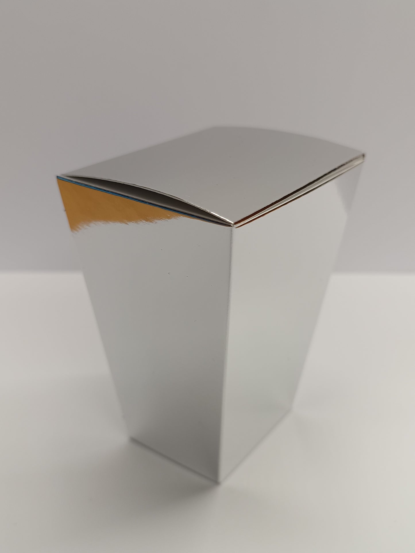 Luxury Mirror Silver Gift Favour Boxes For Weddings - Parties