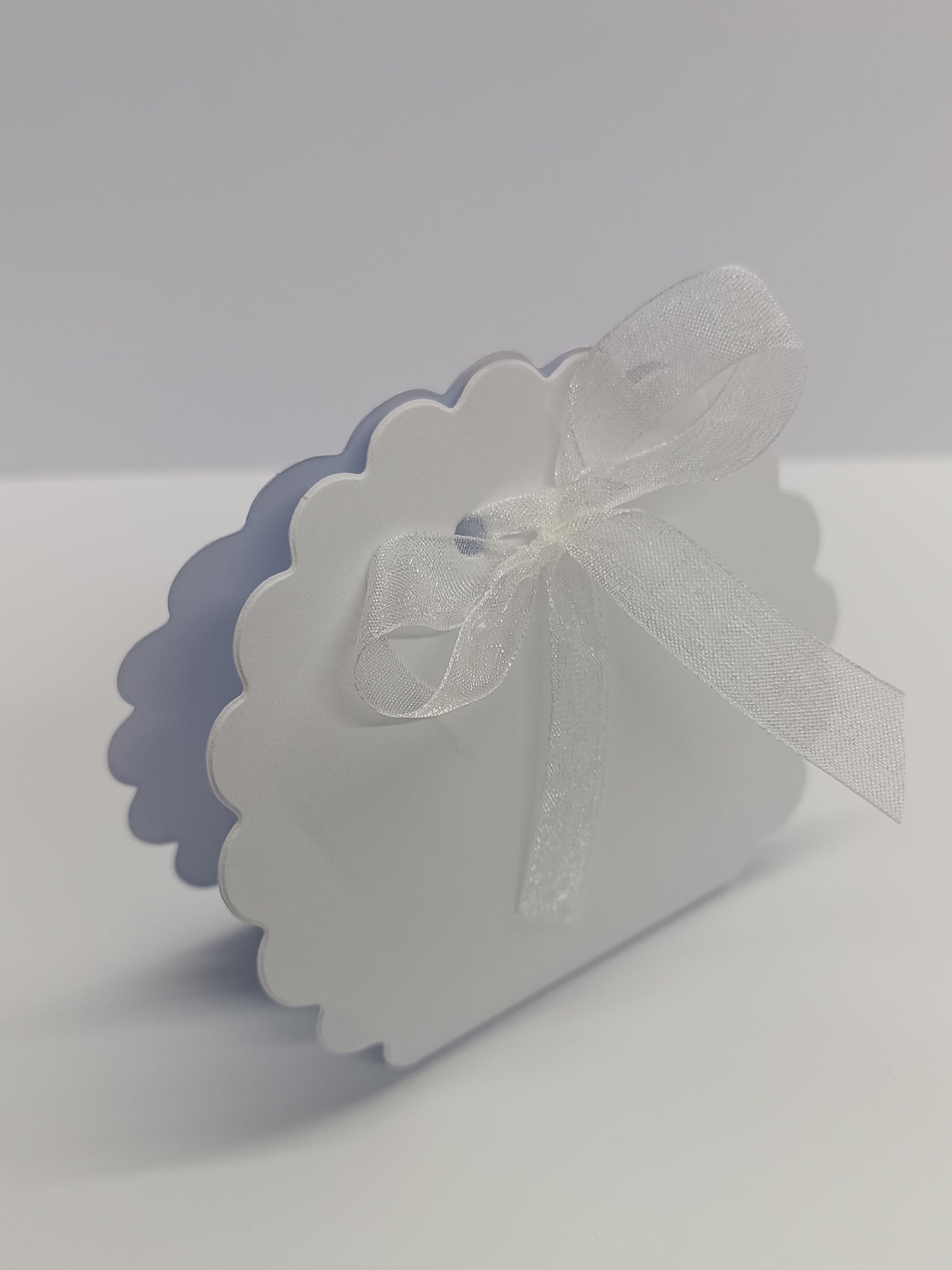 Luxury White Gift Favour Boxes For Weddings - Parties