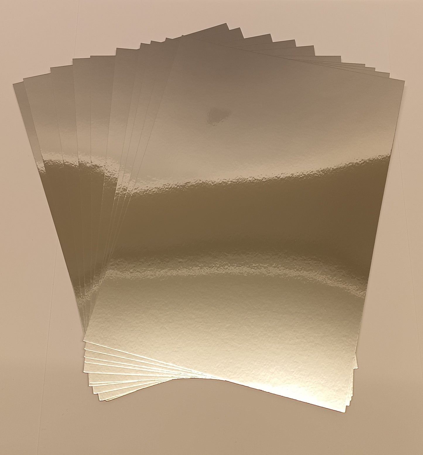 A4 Silver Mirror Card Stock
