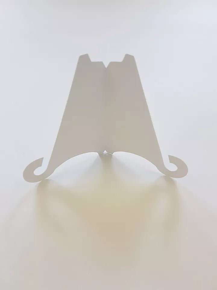 Small White Greeting Card Display Stands