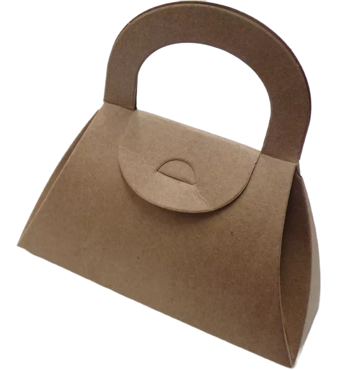 Rustic Eco Friendly Brown Kraft Gift Favour Boxes For Weddings - Parties