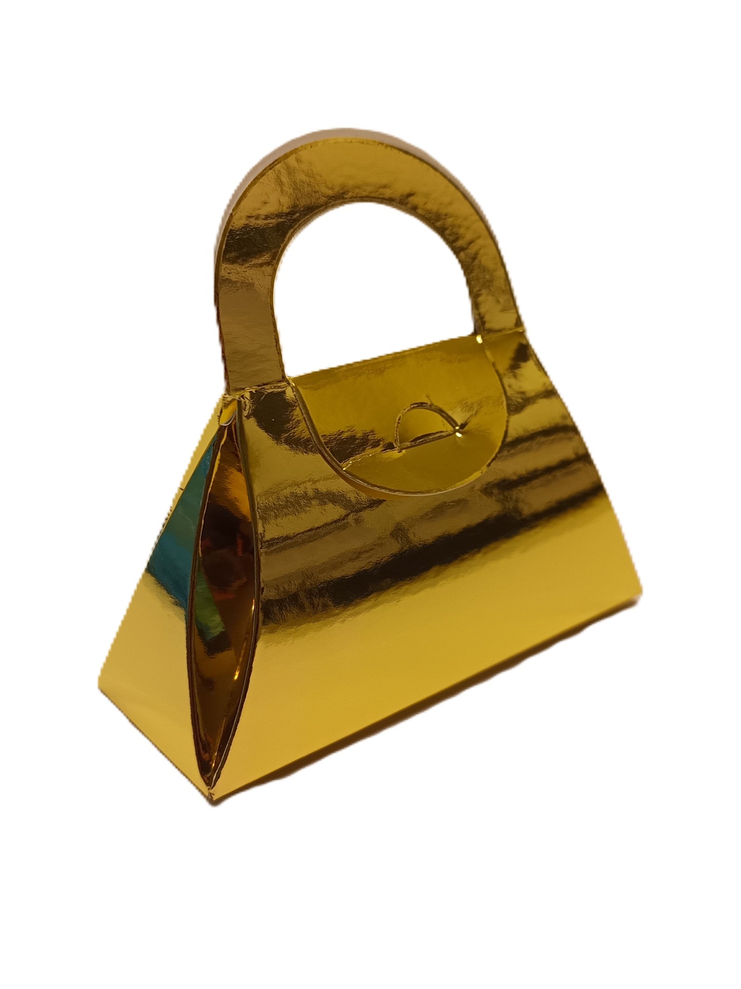 Luxury Mirror Gold Gift Favour Boxes For Weddings - Parties