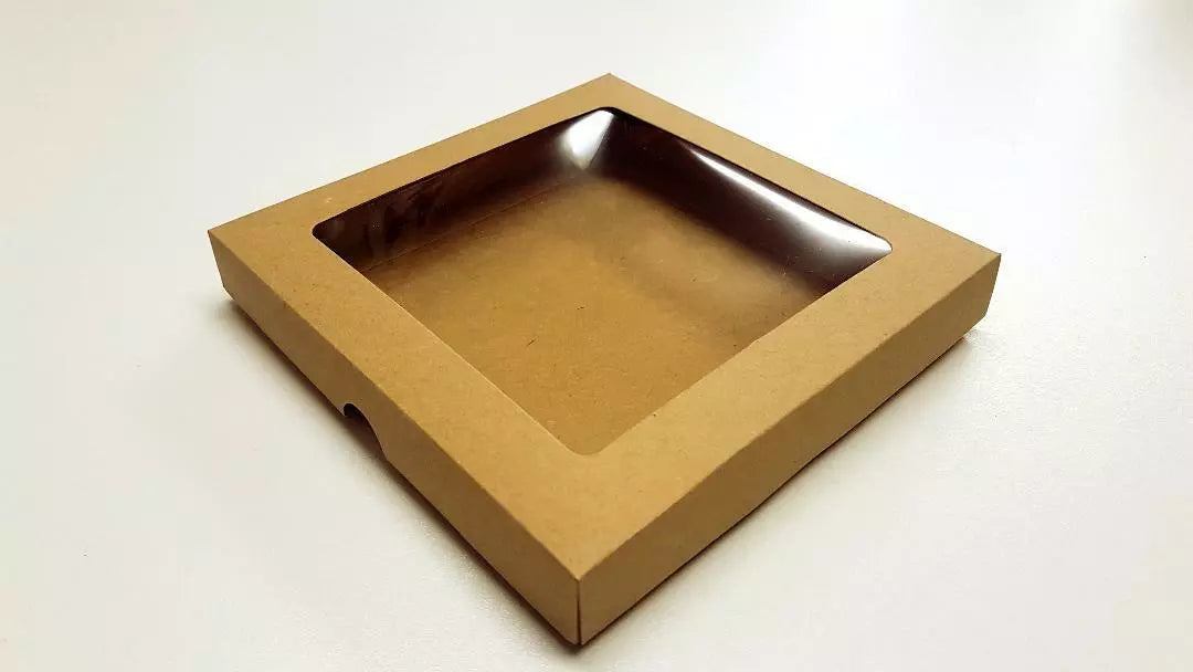 Luxury 5"x 5" Coloured Wedding Invite / Greeting Card Boxes (APERTURE LID)