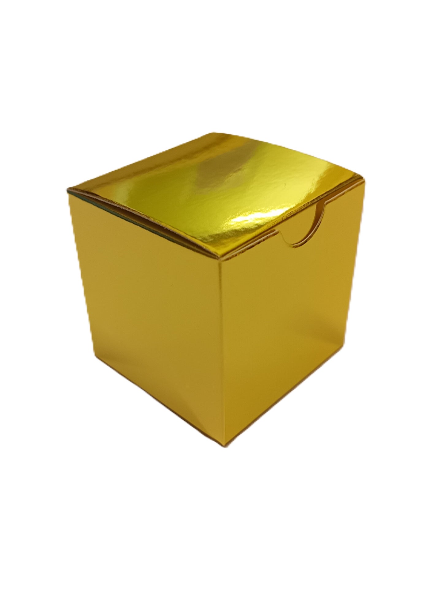 Luxury Mirror Gold Gift Favour Boxes For Weddings - Parties
