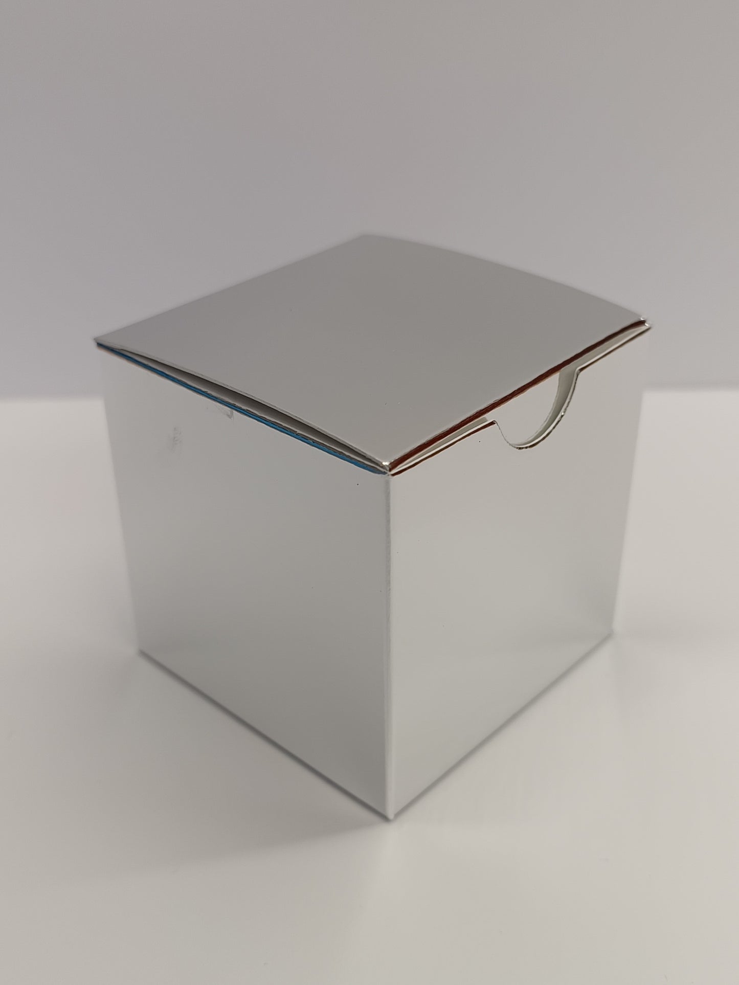 Luxury Mirror Silver Gift Favour Boxes For Weddings - Parties