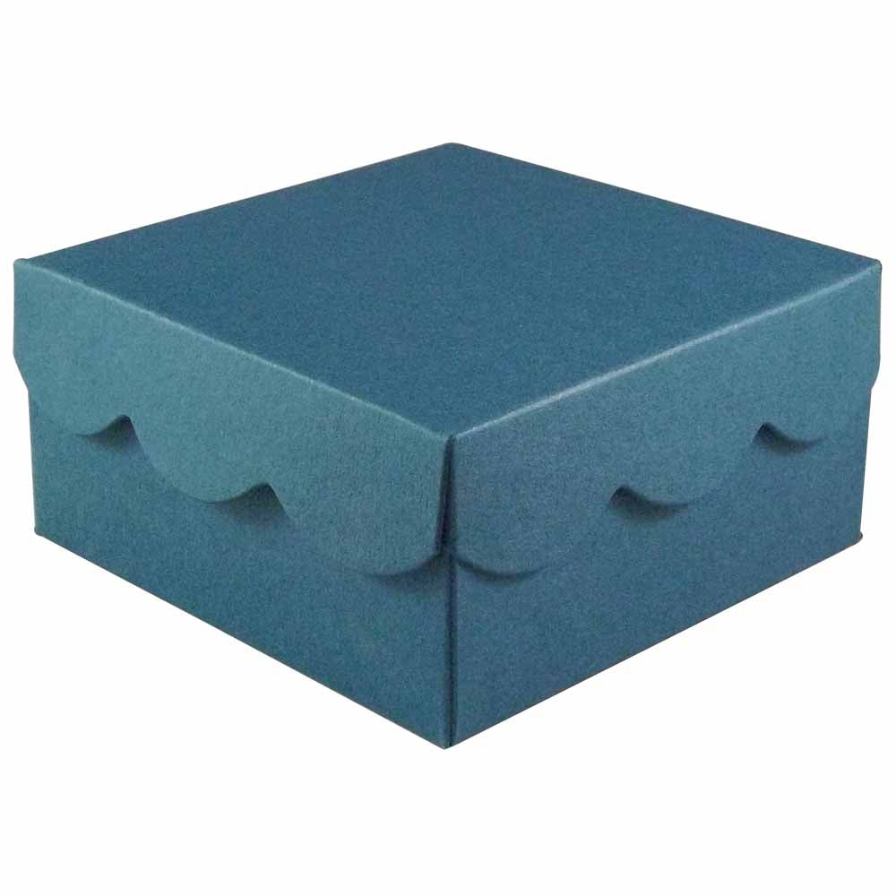 Scallop Lid Wedding Favour Boxes