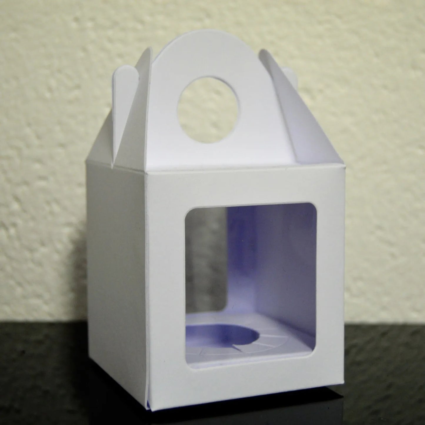 White Cupcake Muffin Presentation Box