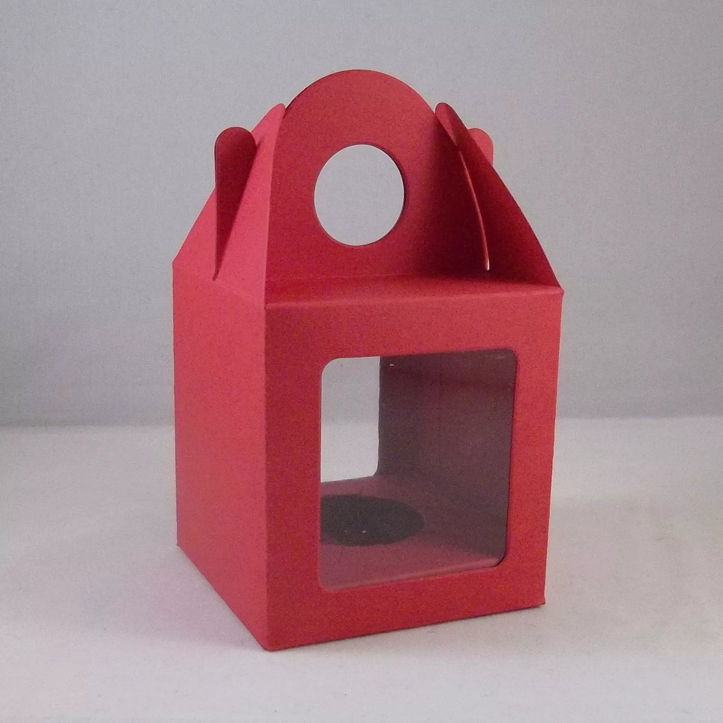 Wine Red Cupcake Muffin Presentation Box