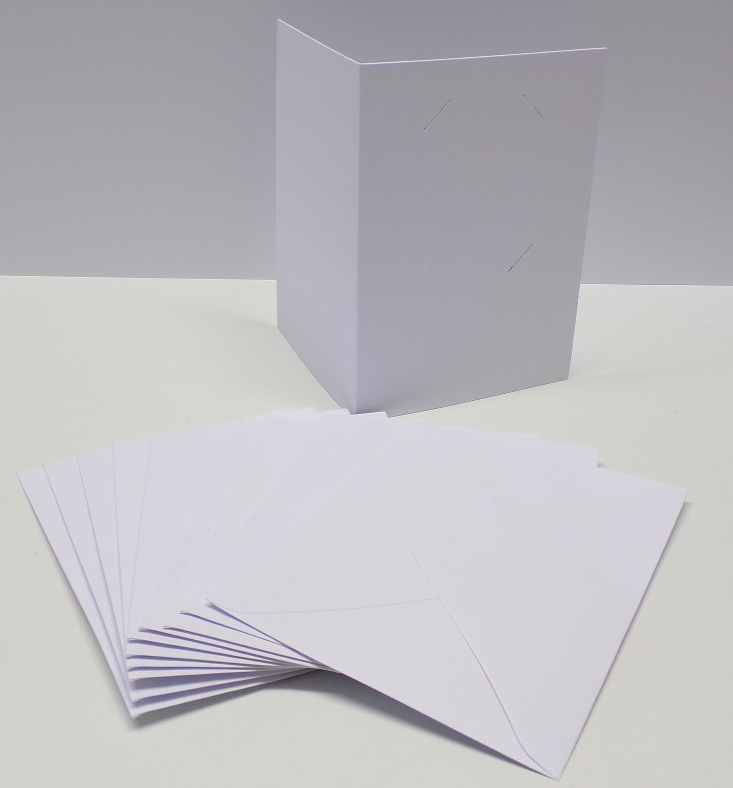 5"x 7" Photo Holding Aperture Card Blanks & Envelopes (STRAIGHT EDGE)