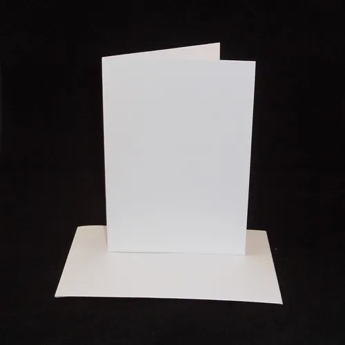 A6 Greeting Card Blanks & Envelopes (STRAIGHT EDGE)