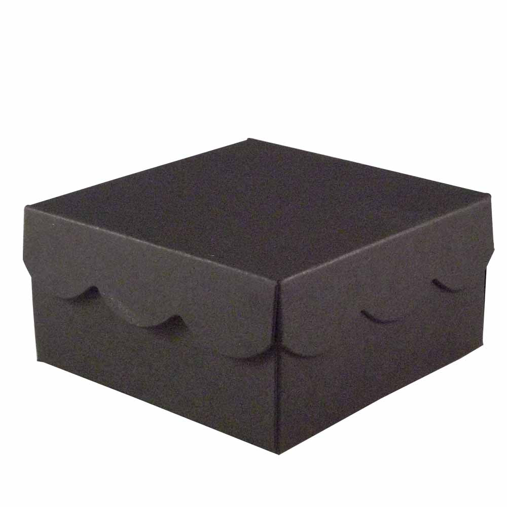 Scallop Lid Wedding Favour Boxes