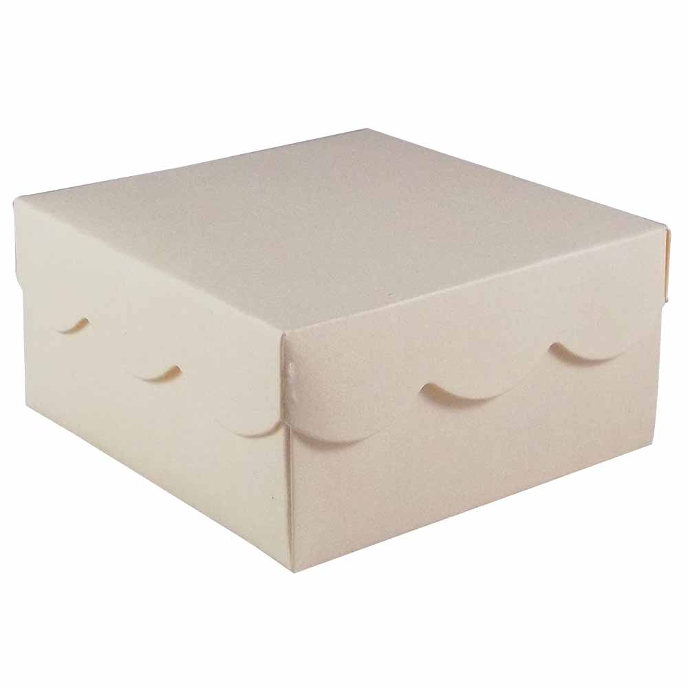 Scallop Lid Wedding Favour Boxes