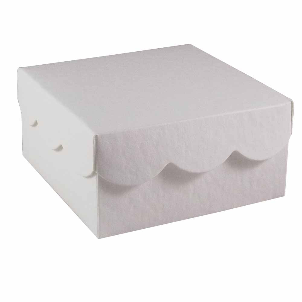 Scallop Lid Wedding Favour Boxes