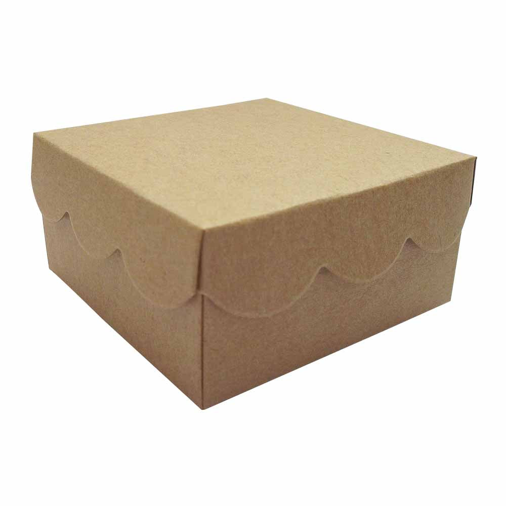 Scallop Lid Wedding Favour Boxes