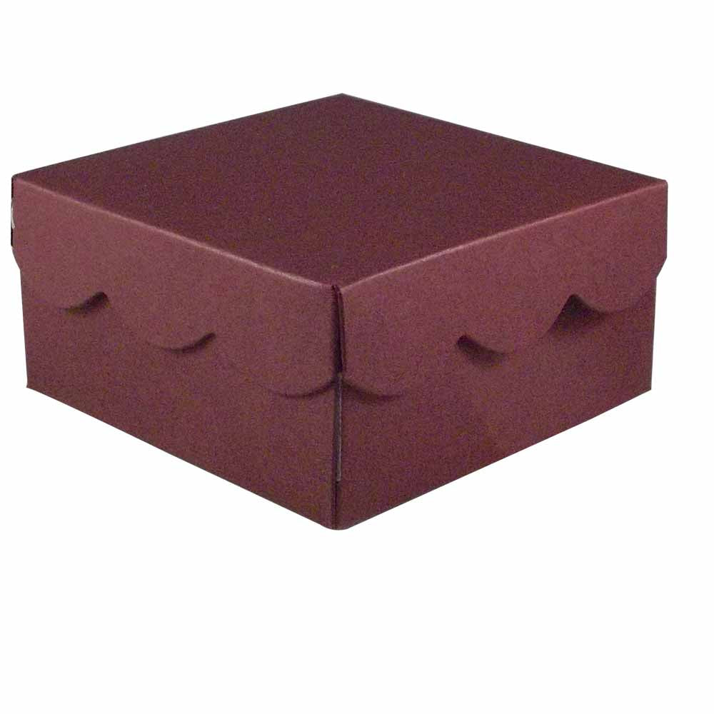 Scallop Lid Wedding Favour Boxes