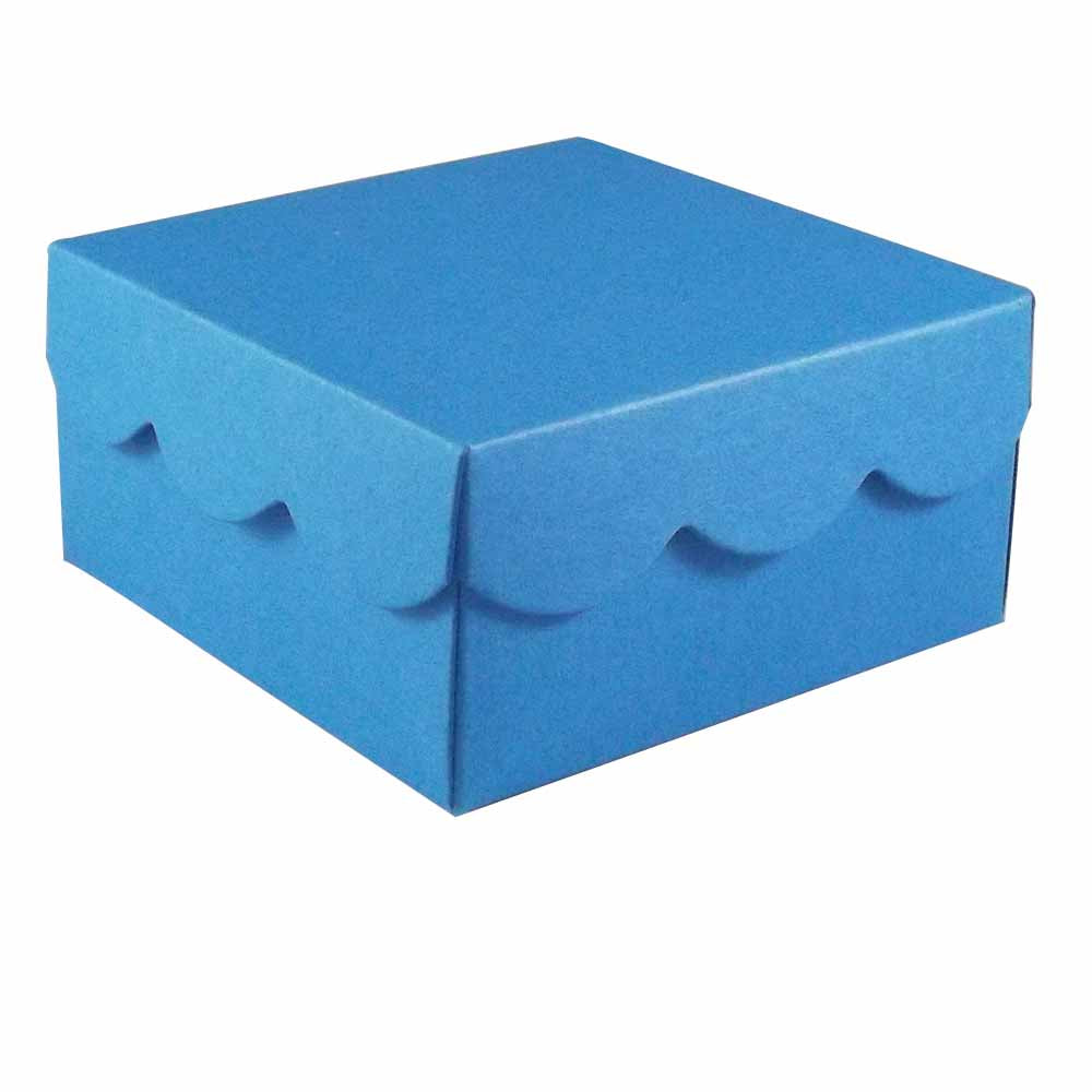 Scallop Lid Wedding Favour Boxes