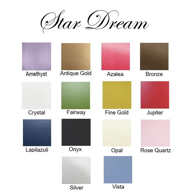 Luxury 285gsm A4 Stardream Pearlescent Card Stock – Premium Metallic Finish for Elegant Wedding Invitations, Greeting Cards & Creative Craft Projects