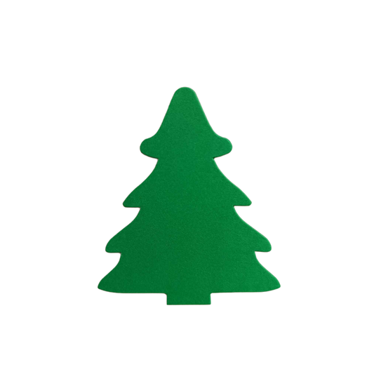 Xmas Green Xmas Tree Card Topper