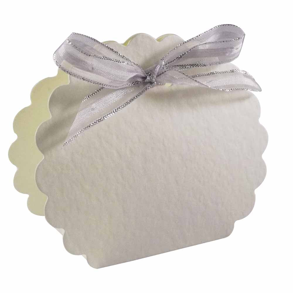 Scalloped Wedding Favour Boxes