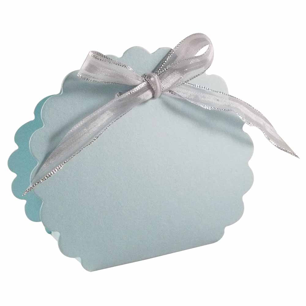 Scalloped Wedding Favour Boxes