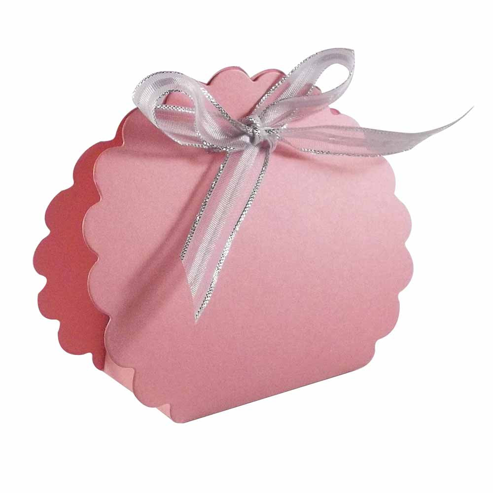 Scalloped Wedding Favour Boxes