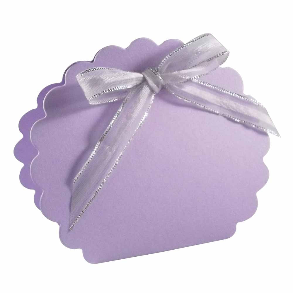 Scalloped Wedding Favour Boxes