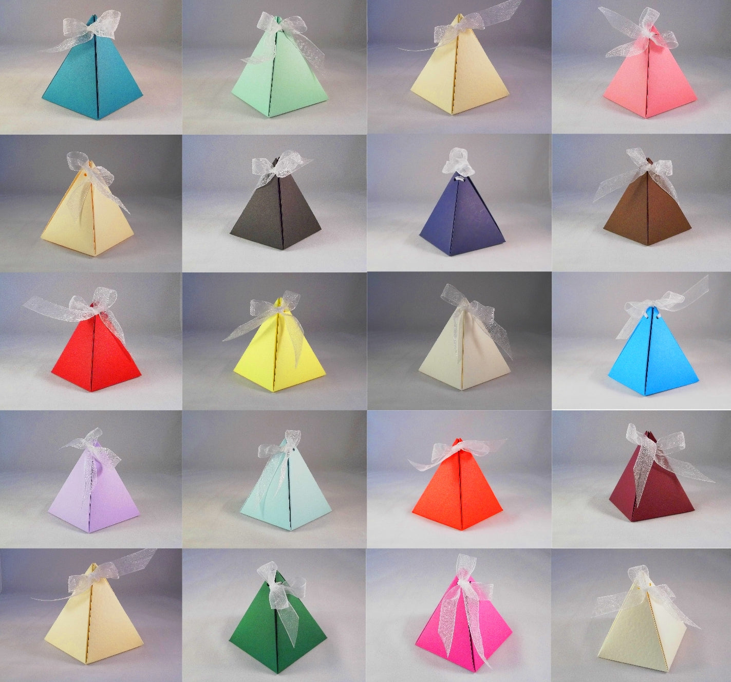 Pyramid Favour Boxes