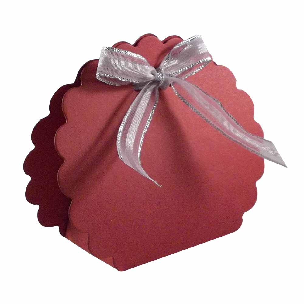 Scalloped Wedding Favour Boxes